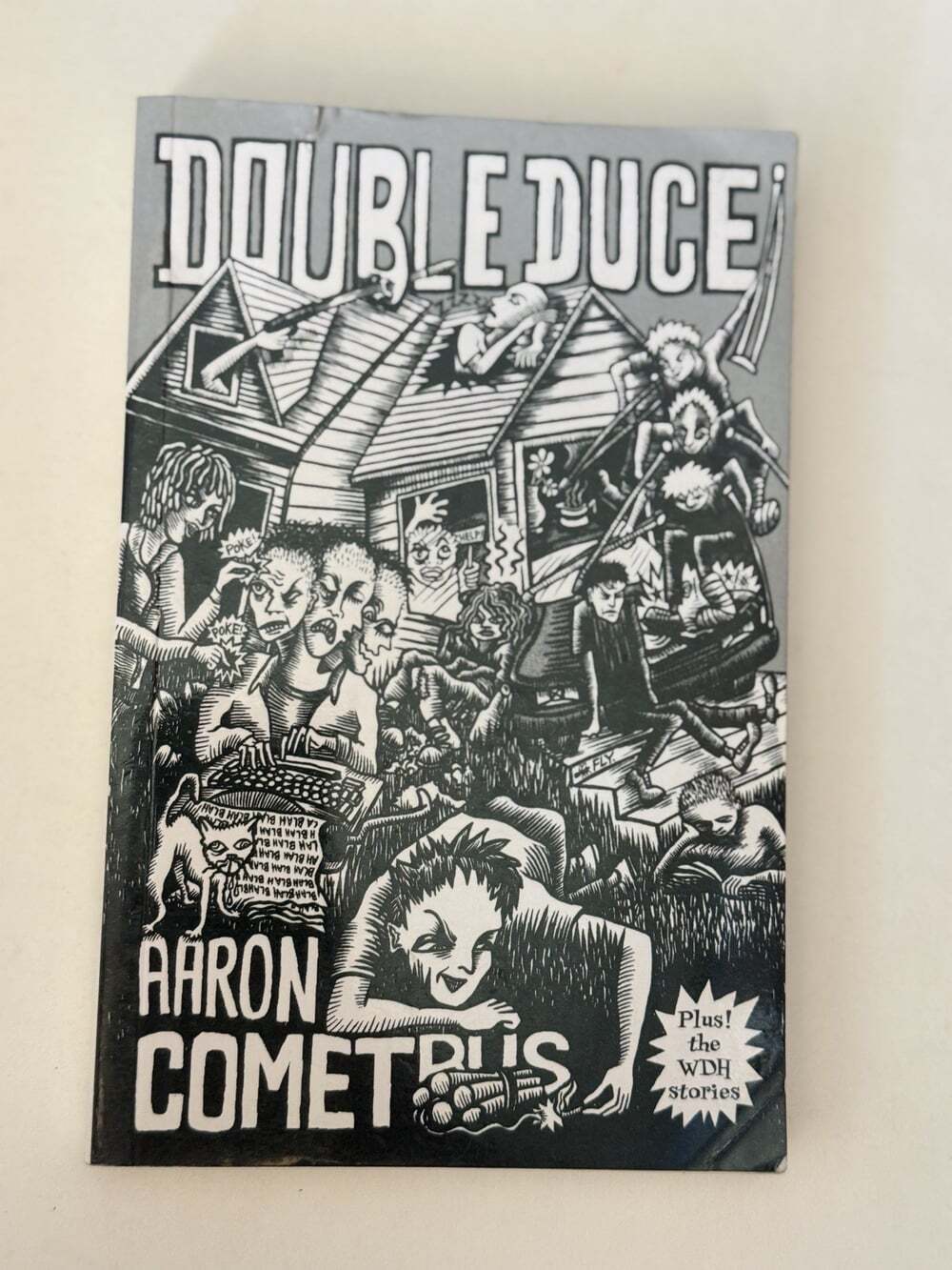 RARE DOUBLE DUCE first edition comic illustrations